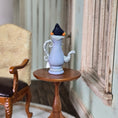 Load image into Gallery viewer, Whimsical Haunted House Halloween Coffee Pot Sculpted Clay Miniature

