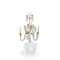 Load image into Gallery viewer, Crystal Five-Arm Table Chandelier Dollhouse Miniature
