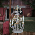 Load image into Gallery viewer, Crystal Five-Arm Table Chandelier Dollhouse Miniature
