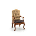Load image into Gallery viewer, George VI Style Walnut Gentleman’s Desk Armchair 1:12
