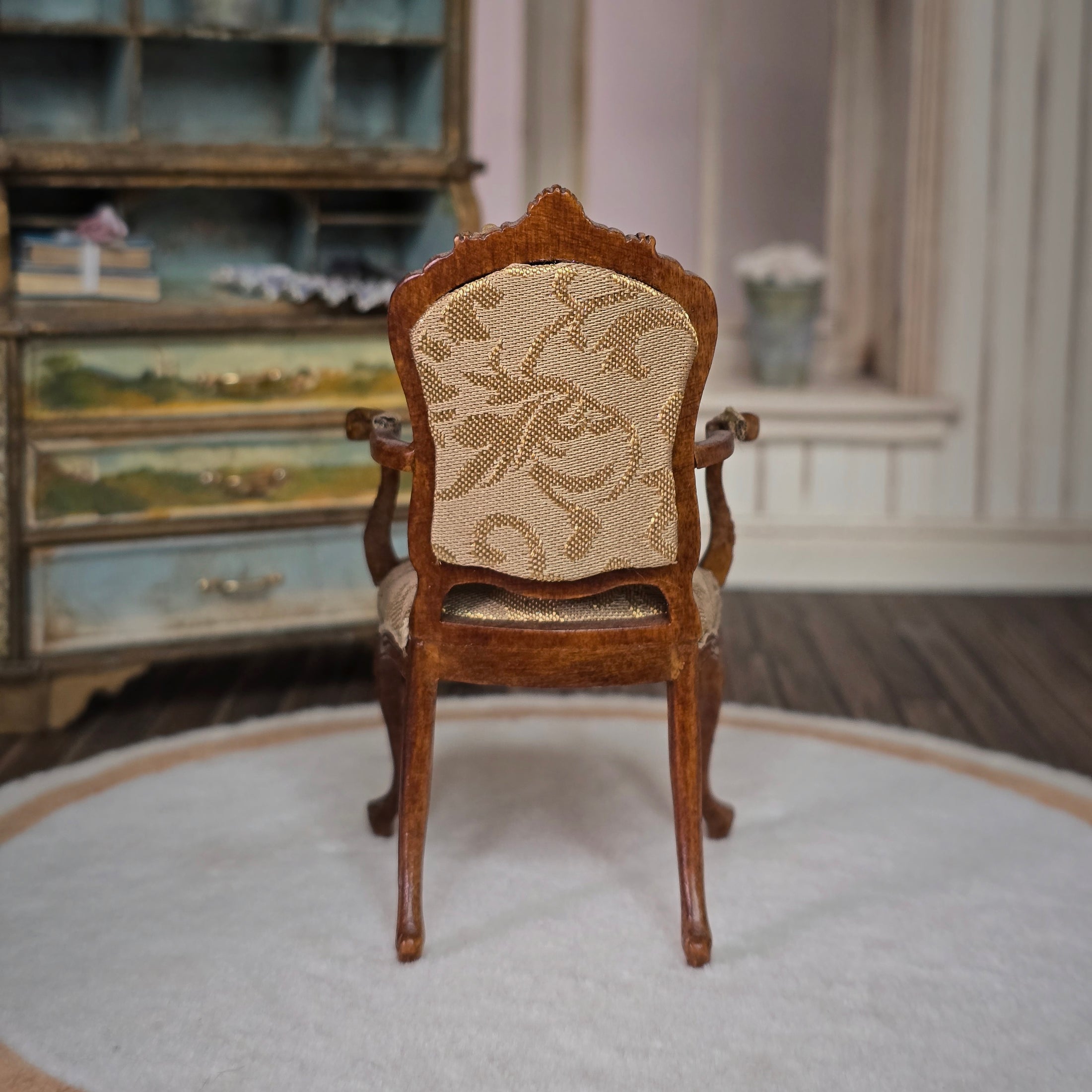 Bespaq Louis XV Upholstered Armchair Miniature