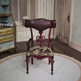 Load image into Gallery viewer, Regency Louis Napoleon Style Armchair Miniature
