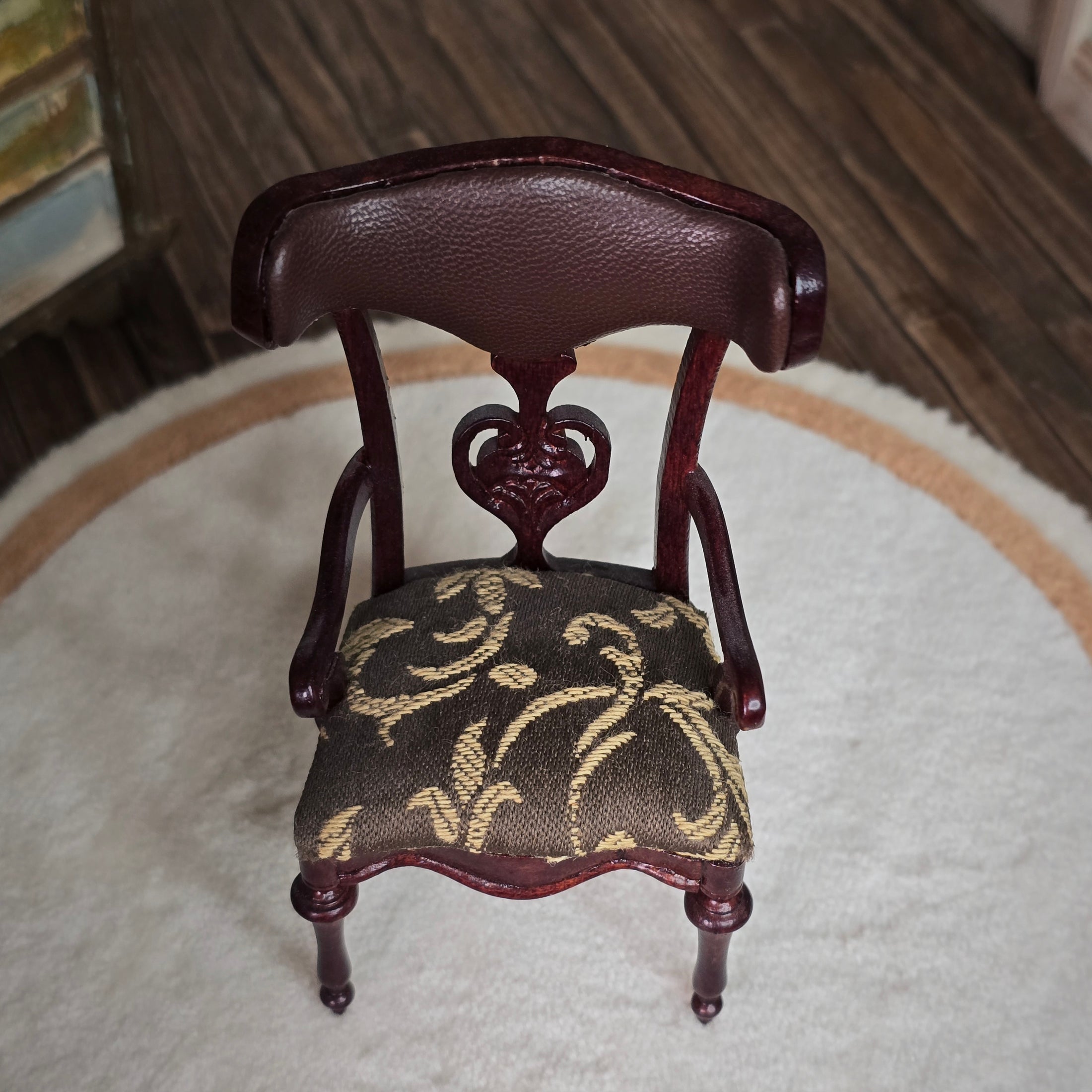 Regency Louis Napoleon Style Armchair Miniature