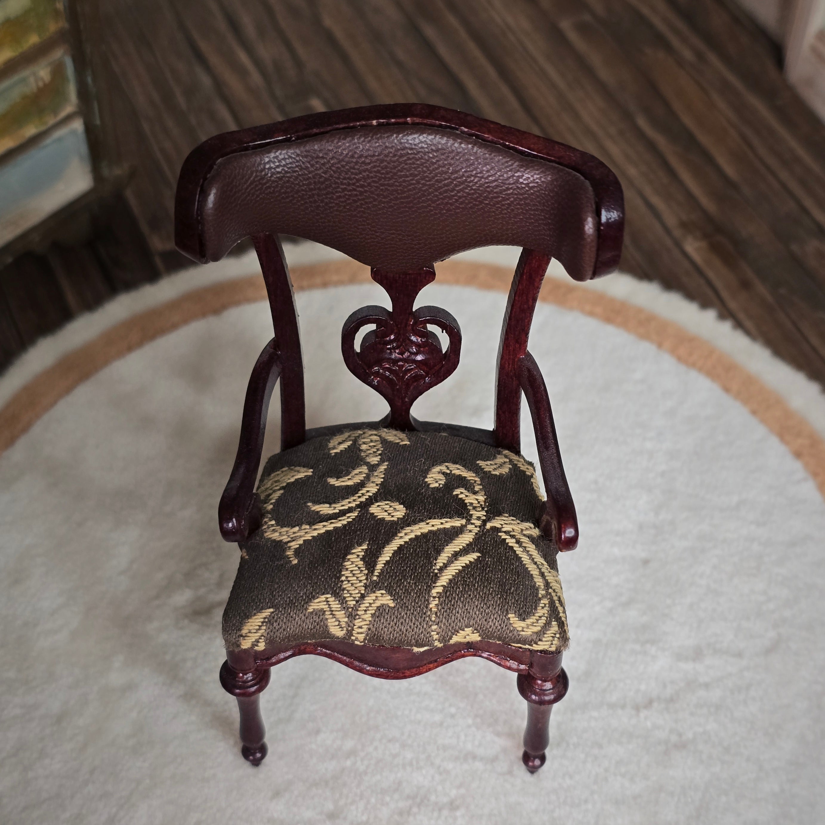 Regency Louis Napoleon Style Armchair Miniature