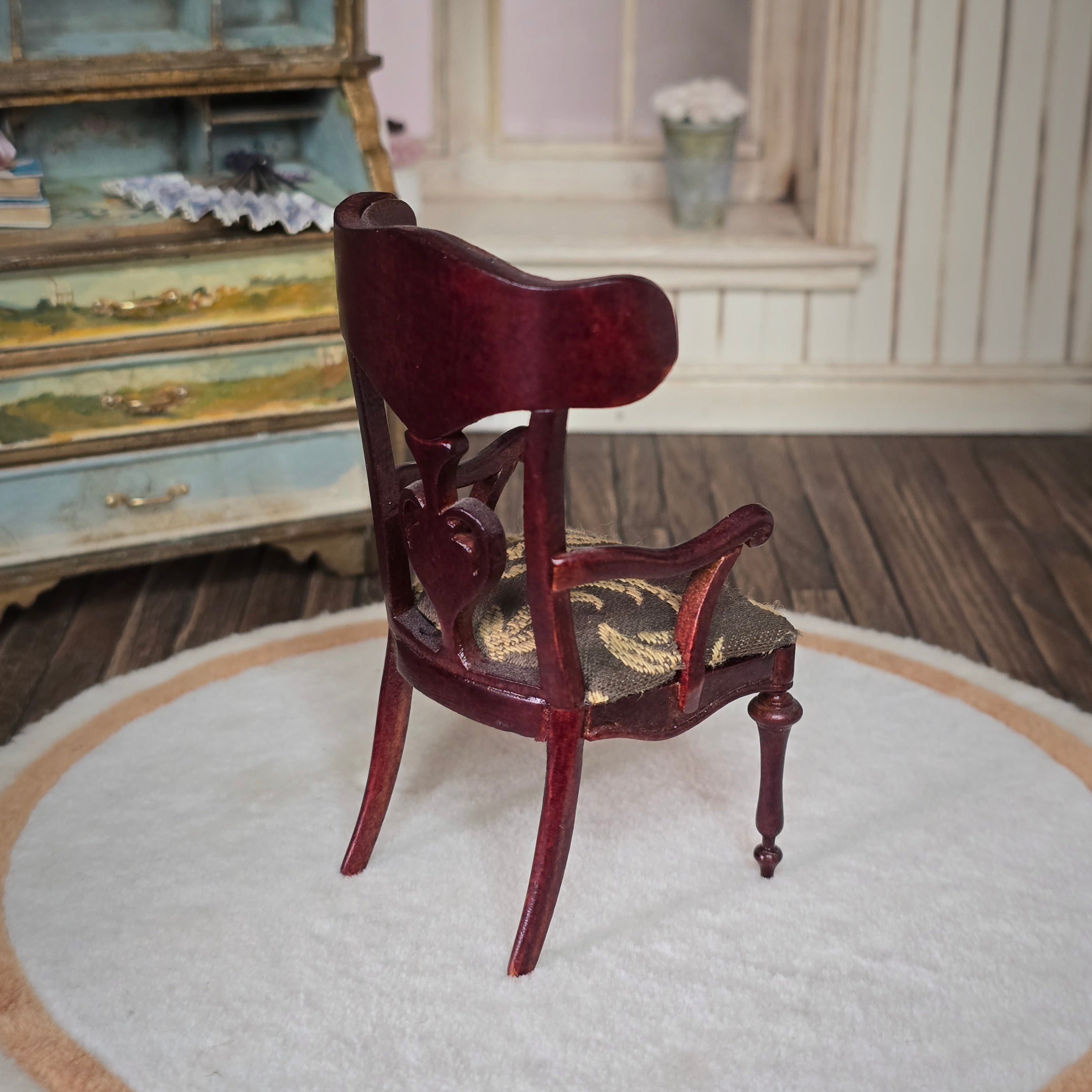 Regency Louis Napoleon Style Armchair Miniature