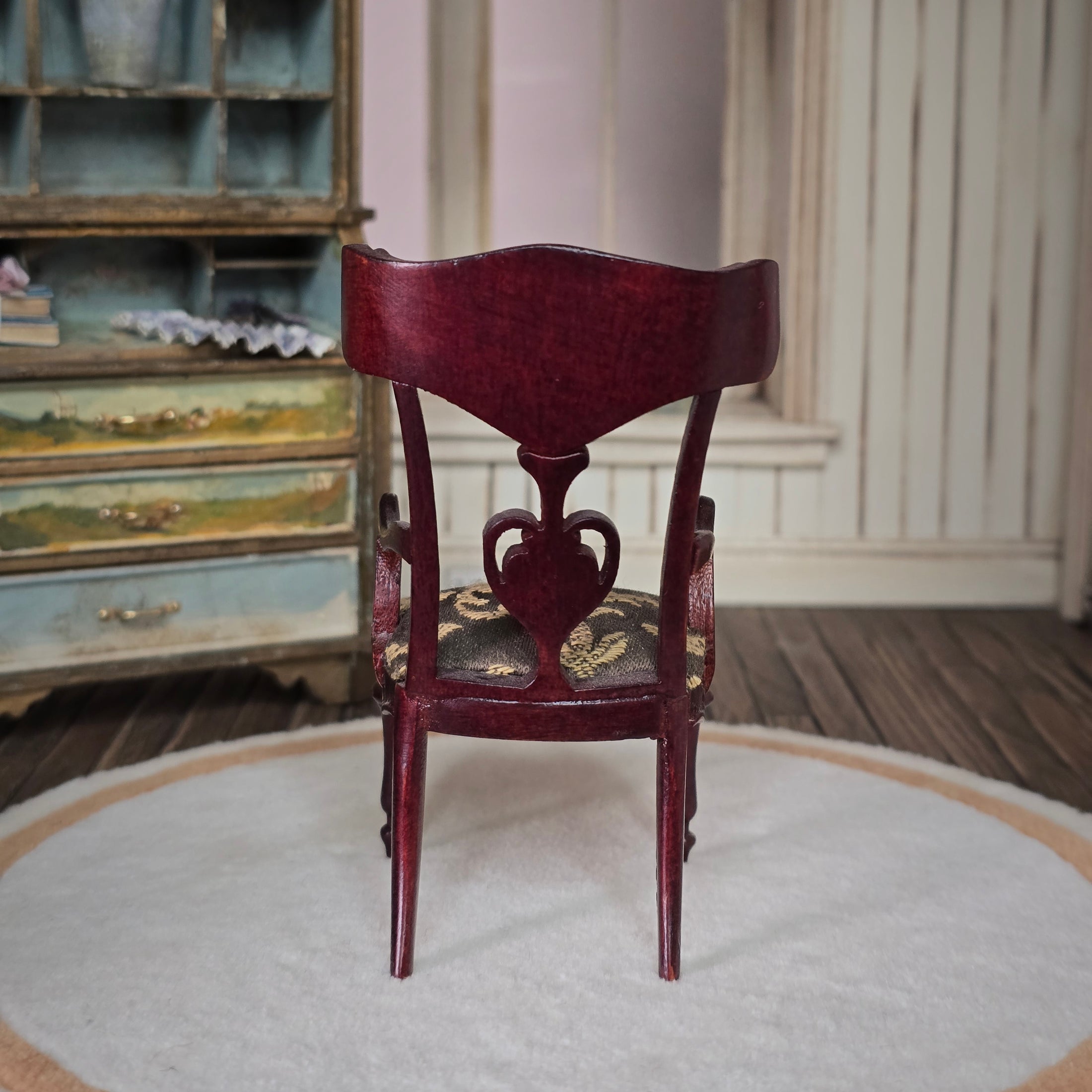 Regency Louis Napoleon Style Armchair Miniature