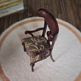 Load image into Gallery viewer, Regency Louis Napoleon Style Armchair Miniature

