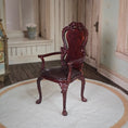 Load image into Gallery viewer, Irish Georgian Carved Walnut Armchair Miniature
