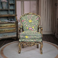 Load image into Gallery viewer, MMA Hand Painted Clay Rococo Replica Gilt 18th Century Armchair
