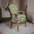 Load image into Gallery viewer, MMA Hand Painted Clay Rococo Replica Gilt 18th Century Armchair
