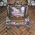 Load image into Gallery viewer, Antique Viennese Enamel and Gilt Bronze Miniature Secretary Desk, circa 1900

