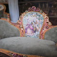 Load image into Gallery viewer, Jill Dianne Victorian Rococo “Madame Pompadour” Miniature Salon Sofa Settee
