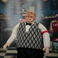 Load image into Gallery viewer, Signed 1995 Clay Happy Gentleman Waiter Bartender Barber Dollhouse Character Doll
