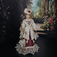 Load image into Gallery viewer, Pat Boldt Rare Blonde Victorian Lady Porcelain Doll Elegant Standing Figure with Parasol
