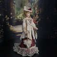 Load image into Gallery viewer, Pat Boldt Rare Blonde Victorian Lady Porcelain Doll Elegant Standing Figure with Parasol
