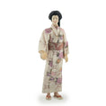 Load image into Gallery viewer, One OOAK porcelain Japanese Gentleman Doll in Floral Kimono by Maria Santos

