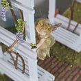 Load image into Gallery viewer, OOAK Whimsical Porcelain Fairy Child Dollhouse Doll with Butterfly Wings
