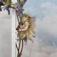 Load image into Gallery viewer, OOAK Whimsical Porcelain Fairy Child Dollhouse Doll with Butterfly Wings
