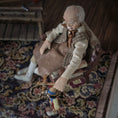 Load image into Gallery viewer, Geppetto and Pinocchio Puppet OOAK Clay Dollhouse Doll Figures 1:12 Scale
