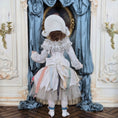 Load image into Gallery viewer, Angelika Mannersdorfer OOAK Fantasy Pierrot Porcelain Dollhouse Doll with Leather Hat
