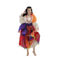 Load image into Gallery viewer, Tish Tierney OOAK Beautiful Gypsy Woman Porcelain Dollhouse Doll 1:12 Scale
