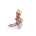 Load image into Gallery viewer, OOAK Hello Kitty Themed Seated Baby Girl Clay Infant Dollhouse Doll w Pacifier

