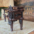 Load image into Gallery viewer, George Becker OOAK Victorian Square Piano Miniature “Jeweled Piano” Replica (1982)
