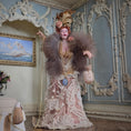 Load image into Gallery viewer, RESERVED FOR TORRIE C Marcia Backstrom Original Doll High Society Lady Opal Necklace & Dog on Leash
