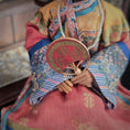 Load image into Gallery viewer, OOAK Qing Dynasty Inspired Chinese Empress Dowager Seated Dollhouse Doll
