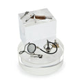 Load image into Gallery viewer, 7-Piece Miniature Victorian Barber Tool Set Sterling Silver Grooming Accessories
