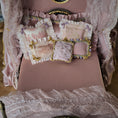 Load image into Gallery viewer, Aurea of Spain Rococo Pink & Gilt Half-Tester Canopy Bed with Painted Panels
