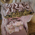 Load image into Gallery viewer, Aurea of Spain Rococo Pink & Gilt Half-Tester Canopy Bed with Painted Panels

