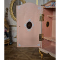 Load image into Gallery viewer, Milun Mini Furniture 24k Gold Rococo Wardrobe Armoire with Amber Inlays Poland
