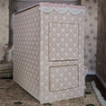 Load image into Gallery viewer, French Upholstered Canopy Daybed with Lace & Pink Silk Artisan Signed
