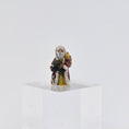 Load image into Gallery viewer, Old World Miniature Santa Figurine by Ann Anderson on white background
