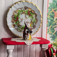 Load image into Gallery viewer, Old World Miniature Santa Figurine by Ann Anderson, side view
