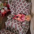 Load image into Gallery viewer, Yawning elf doll in armchair

