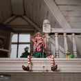 Load image into Gallery viewer, Grinning Elf Christmas Doll Cynthia Baron 
