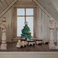 Load image into Gallery viewer, resin miniature toy train in country room
