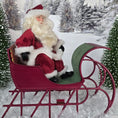 Load image into Gallery viewer, Side view of Santa in his Sleigh
