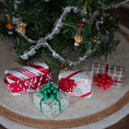 Load image into Gallery viewer, group of miniature dollhouse wrapped Christmas gifts
