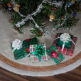Load image into Gallery viewer, miniature dollhouse wrapped gifts under the tree
