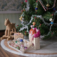 Load image into Gallery viewer, Dollhouse miniature Christmas tree, ornaments, and gifts
