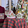Load image into Gallery viewer, Pair miniature dollhouse gingerbread houses on accent table
