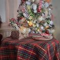 Load image into Gallery viewer, Vintage Holiday Sweets Pairing — Wooden Candy Platter & French Cookie Gift Box, side view
