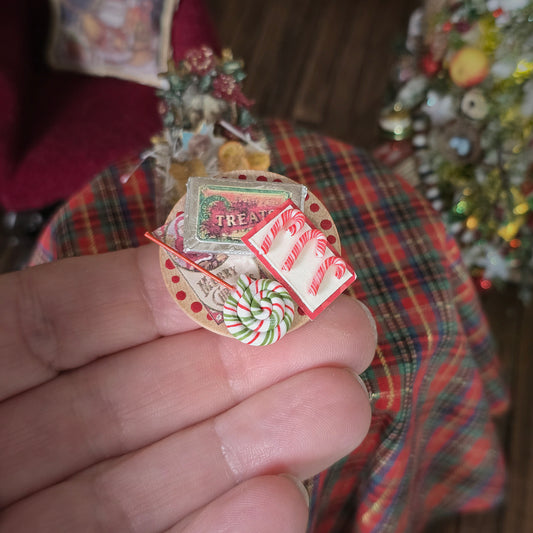 treats for christmas in hand