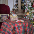 Load image into Gallery viewer, French cookie box, plate of tarts holiday decor set on table
