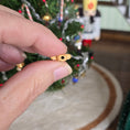Load image into Gallery viewer, Set of Miniature Gingerbread Men & Houses Hand-Painted Clay Christmas Sweets 1:12 Dollhouse Décor
