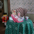 Load image into Gallery viewer, Miniature dollhouse baking set, on table
