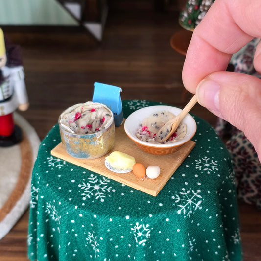 Christmas Baking Board Diorama